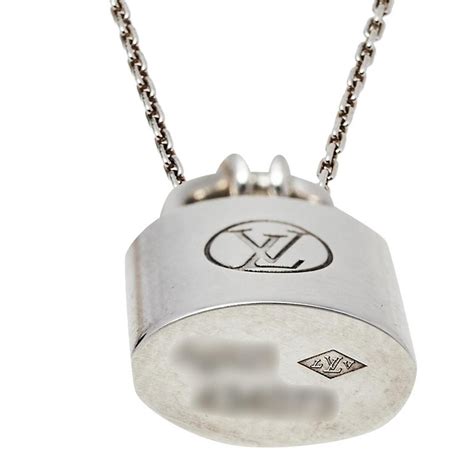 lv x unicef necklace|Silver Lockit pendant, sterling silver .